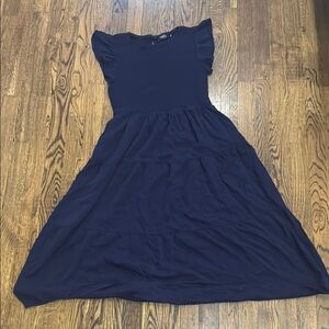 Zesica Navy Blue Women's Dress medium